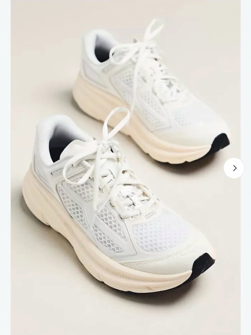 NEW HOKA Clifton One9 Sneakers White athletic shoes women’s size 9 New, no box